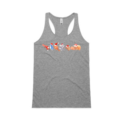 Women's Christmas shirt - Aussie animals Thumbnail